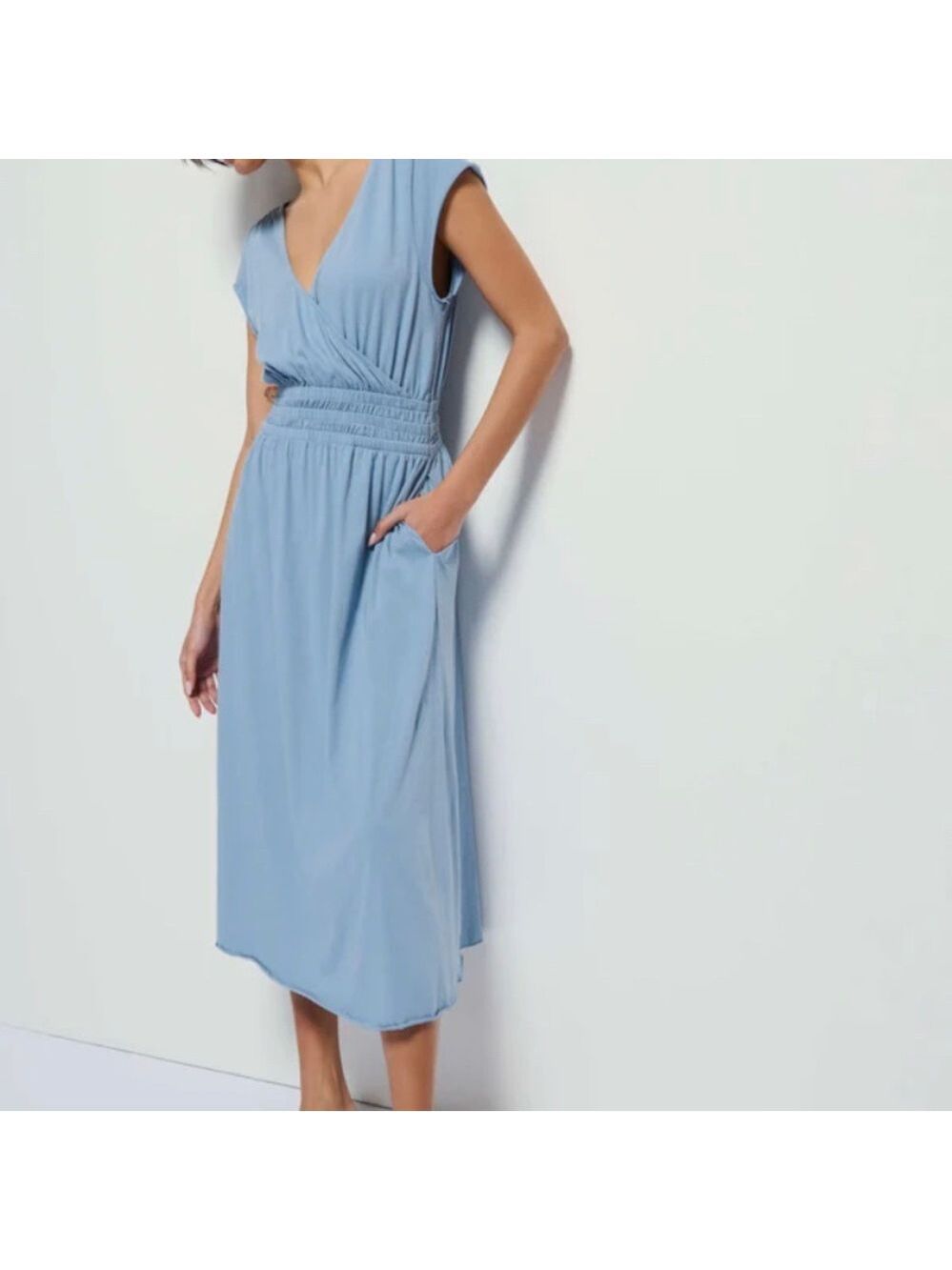 55. NWT Nation| Elegant Soft *Peach* Women's Dress $100